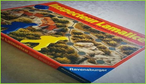 INSPECTEUR LAMALICE (Inspector Higgins) BOARD GAME Ravensburger 1988 for Sale